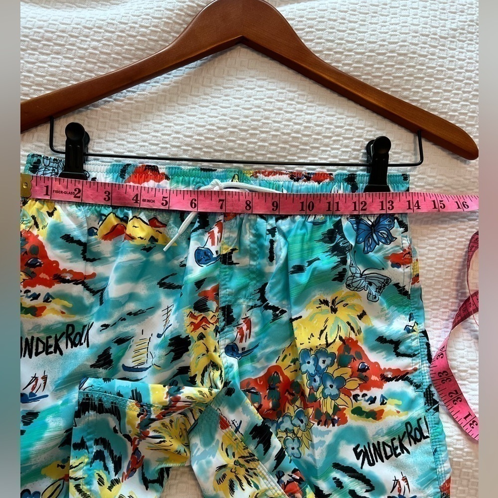 SUNDEK STRETCH WAIST SWIM TRUNKS REPREVE NWT - Picture 13 of 15